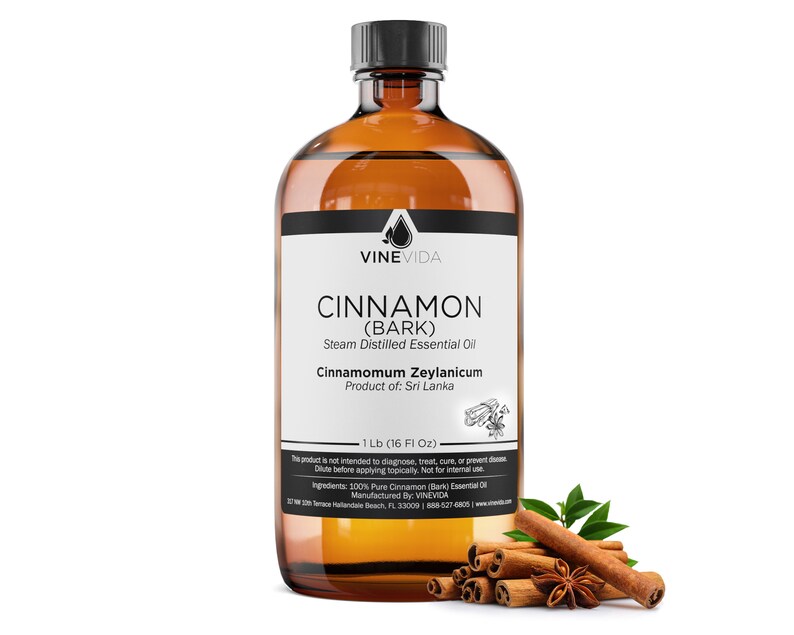 Bulk Cinnamon Bark Essential Oil 16 Oz 1 Pound in Glass Etsy