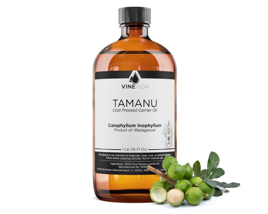 Bulk Tamanu Carrier Oil 16 Oz 1 Pound in Glass Bottle 100 Etsy UK