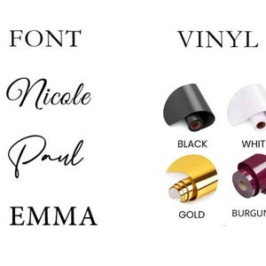 Satin Drawstring Bag | Custom Name Pouch Vinyl Text | Personalized Sachet | Jewelry Package Pouch | Bridesmaid Favor Gift | Wedding Keepsake image 2