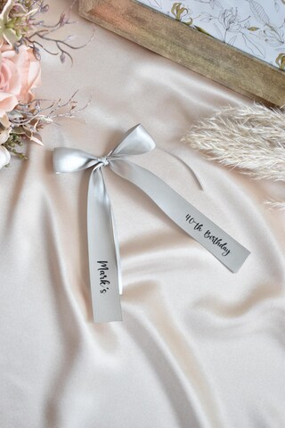 Laços Taça Champanhe Casamento - 24 Unidades Cetim Marfim Personalizáveis