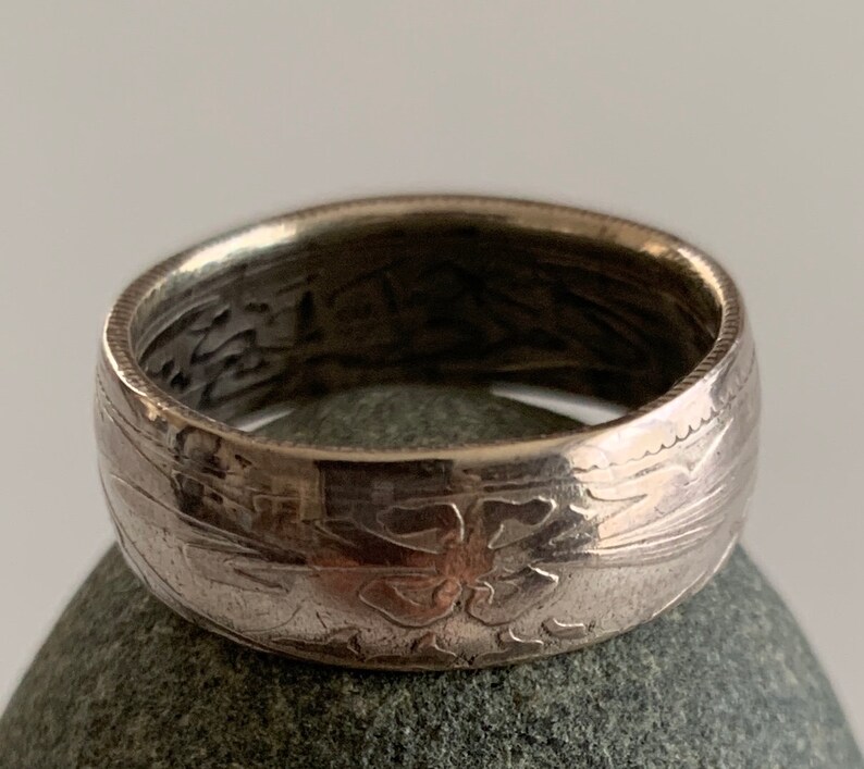 Ring corner Egypt 5 piastres Hussein Kamil
