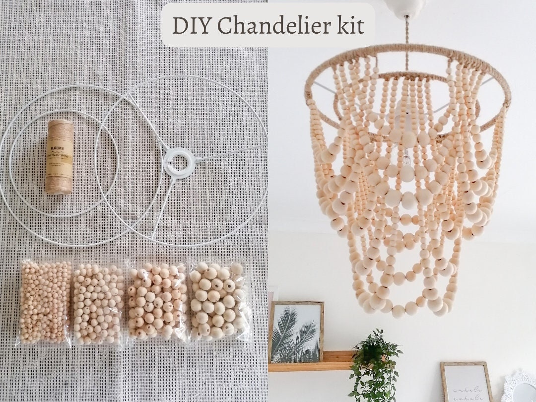 DIY Beaded Chandelier Kit Make Your Own Beaded Chandelier DIY Kits