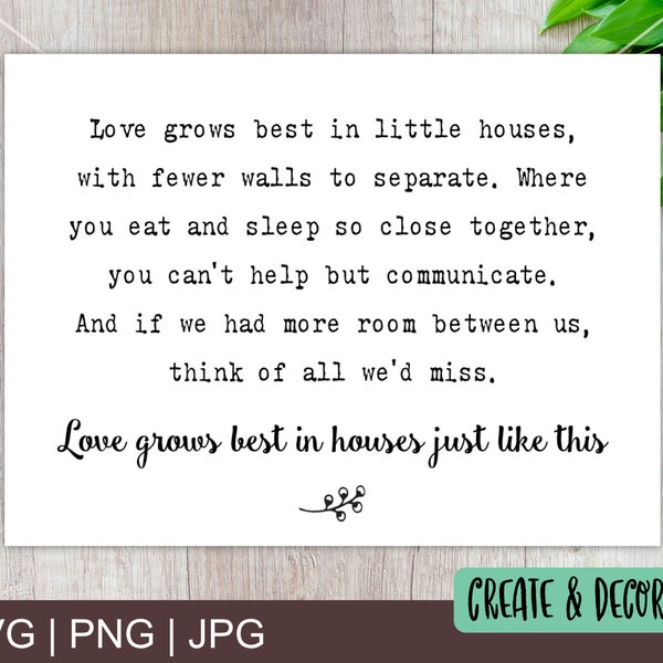 Love Grows Best - Etsy