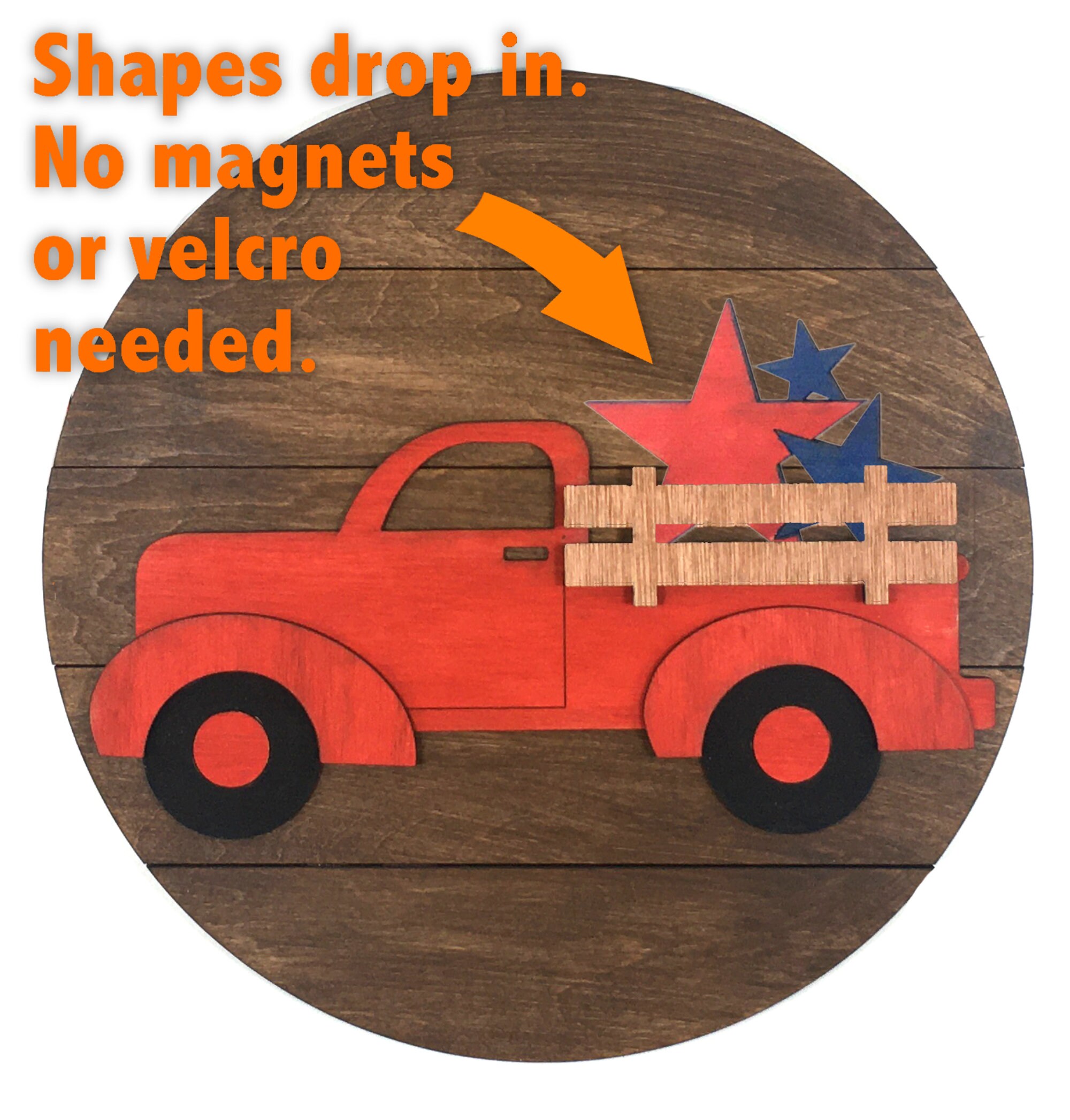 Interchangeable Vintage Truck Glowforge Laser Cut Files, Svg, Pdf, Eps ...