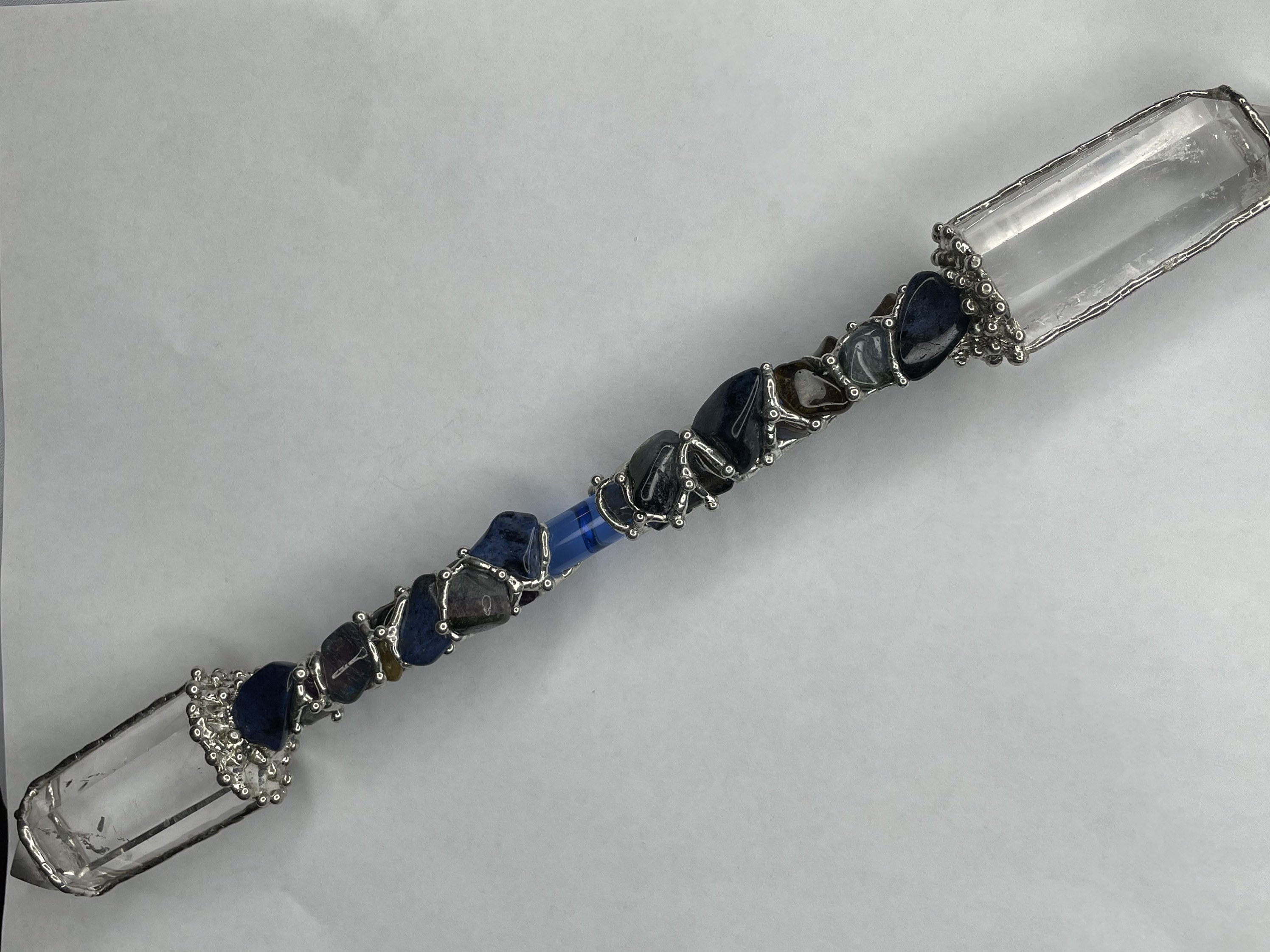 Metatron Crystal Wand Chakra Stone wand Spiritual wands Etsy