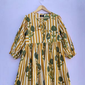 Boho Cotton Dress Lightweight & Breathable Summer Dress Elegant And Comfortable Cotton Dress For Women Long Maxi Dress For Night Wear