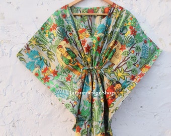 Baumwoll Kaftan Plus Größe Kleid Frida Kahlo Kaftan Poncho Kleid Kaftan für Frau Geschenke für sie Baumwoll Kleid Kaftan Top