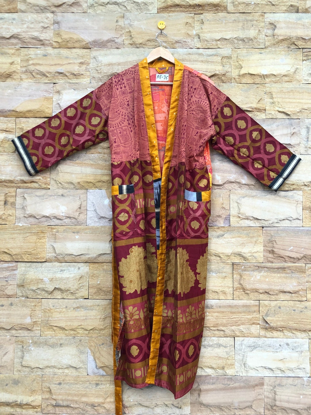 Zijden kimono Dames kimono's Lange kimono Zijden Etsy Nederland