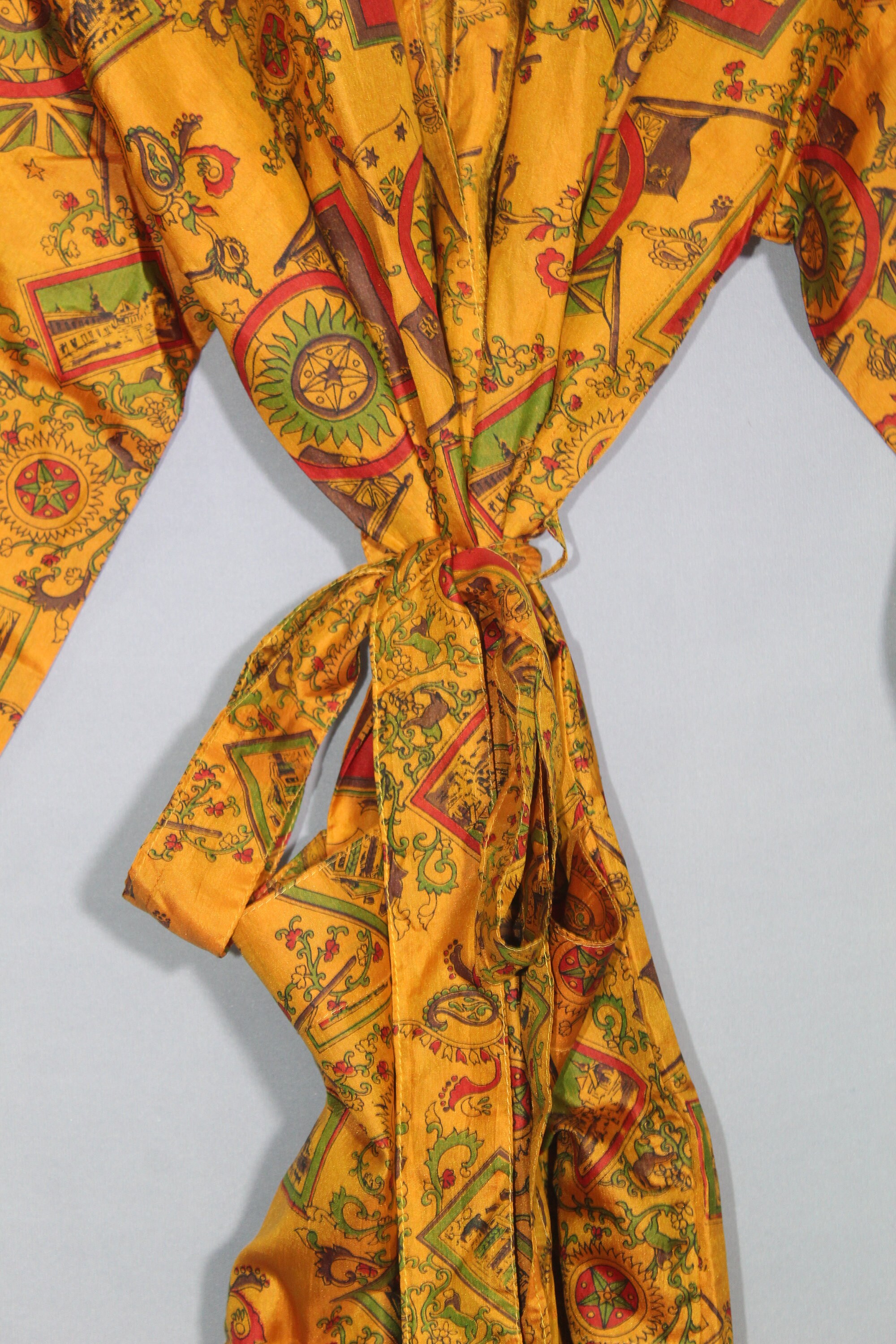 EXPRESS DELIVERY Silk Kimono Robe Beachwear Vintage | Etsy