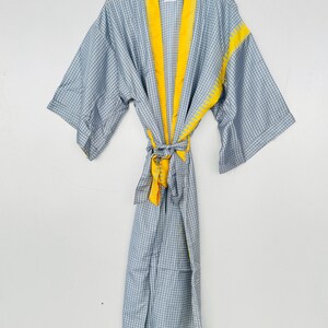 Bride Maid Silk Kimono Robe, Vintage Kimono Jacket, Dressing Gown, Fashionable Beachwear, Summer Wear Gifts For Her Plus Size Women Dress Up