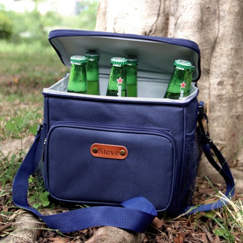 Personalized Beer Cooler Bag // Groomsmen Gifts Etsy