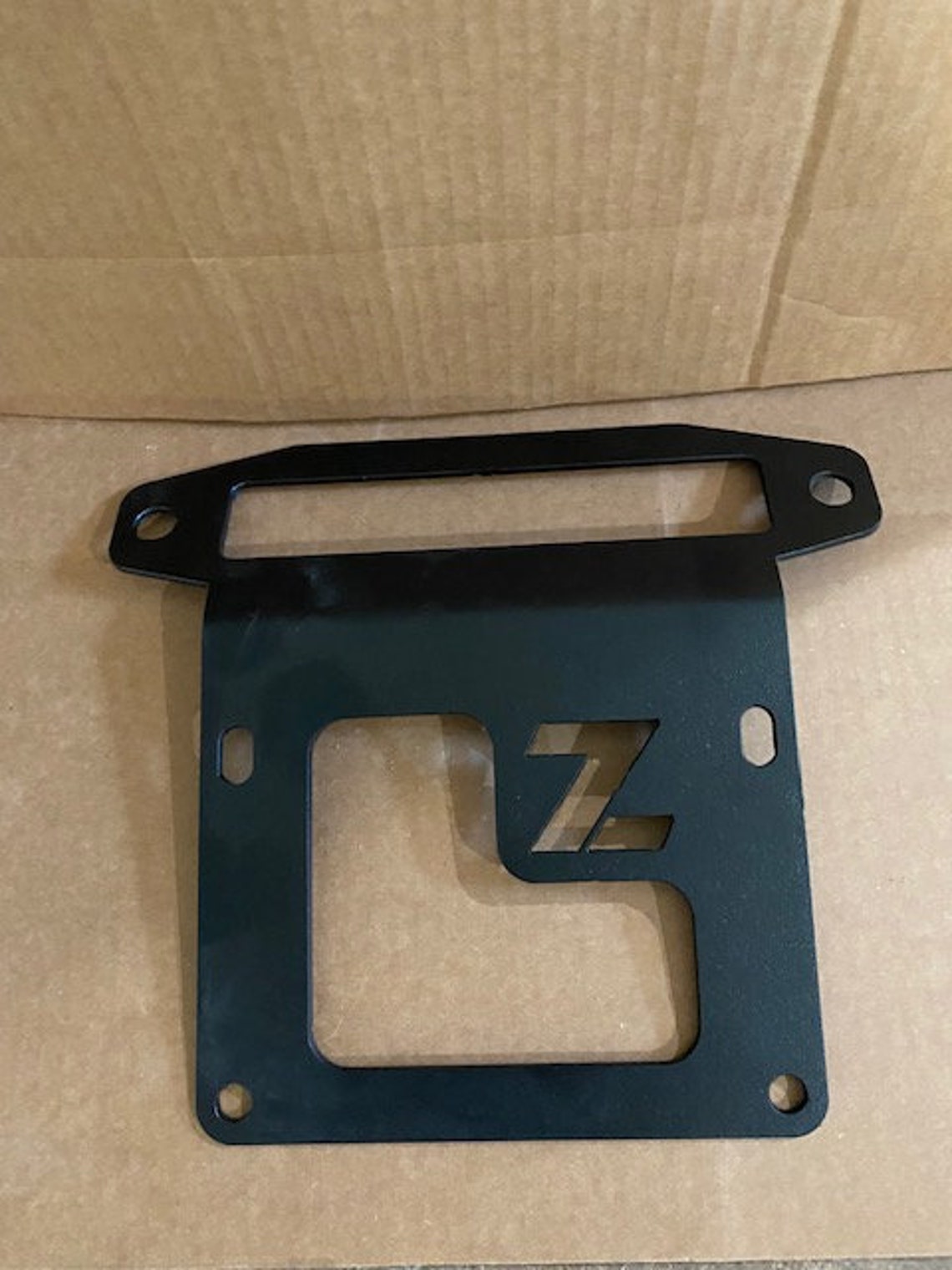 Heavy Duty Curved License Plate Holder for Winch Bumpers Etsy