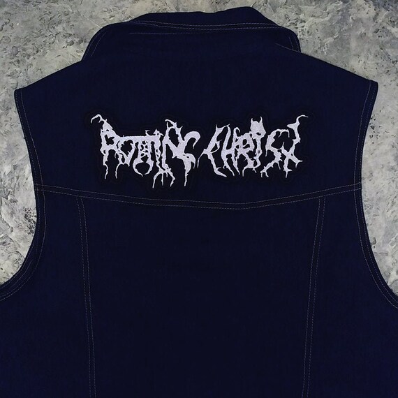 Big Back patch Rotting Christ Black Metal. Etsy