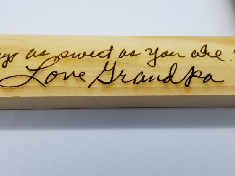 Custom handwriting picture frame Personalized Picture Frame Etsy