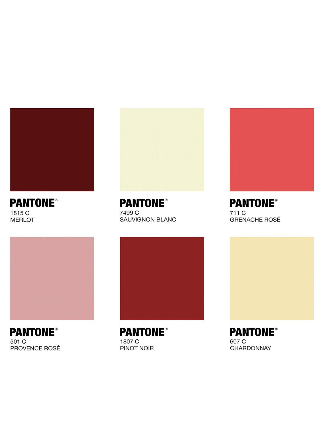 Pantone Wine art print Pantone colour printable art Etsy
