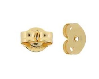 10K Real Gold Butterfly Push Backing  Real Gold in  Yellow Gold