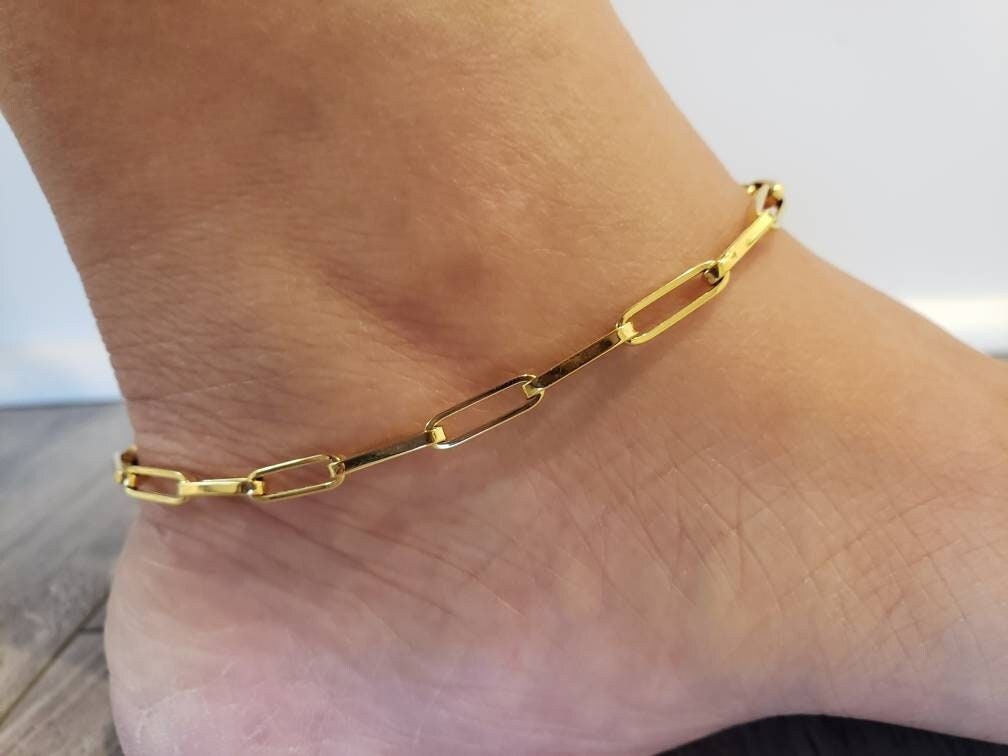 A-z Initial Letter Ankle Bracelet Old English Alphabet Anklets For Women  Foot Chain Beach Leg Bracelets Boho Jewelry Gifts - Anklets - AliExpress