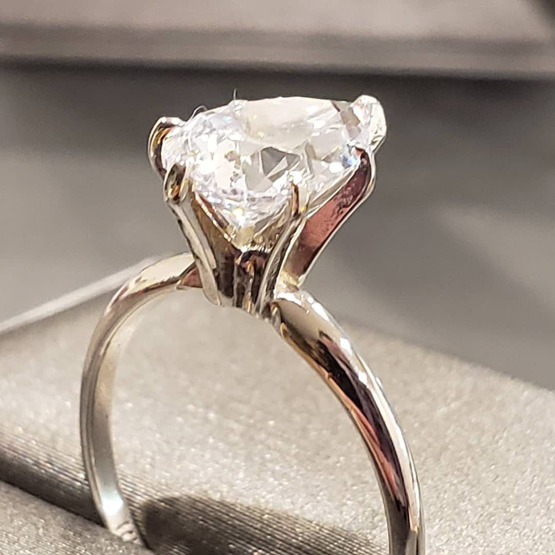 Simulated Diamond Engagement Rings and Jewelry