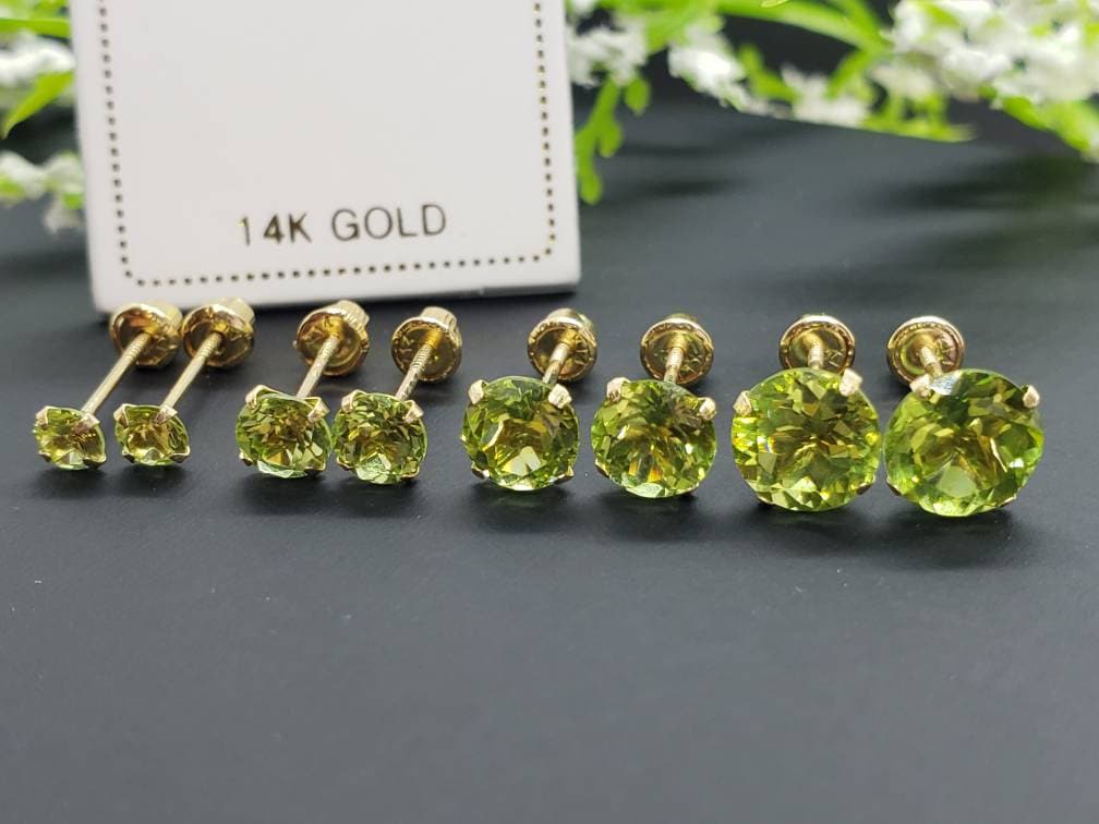 Share more than 114 peridot birthstone earrings best