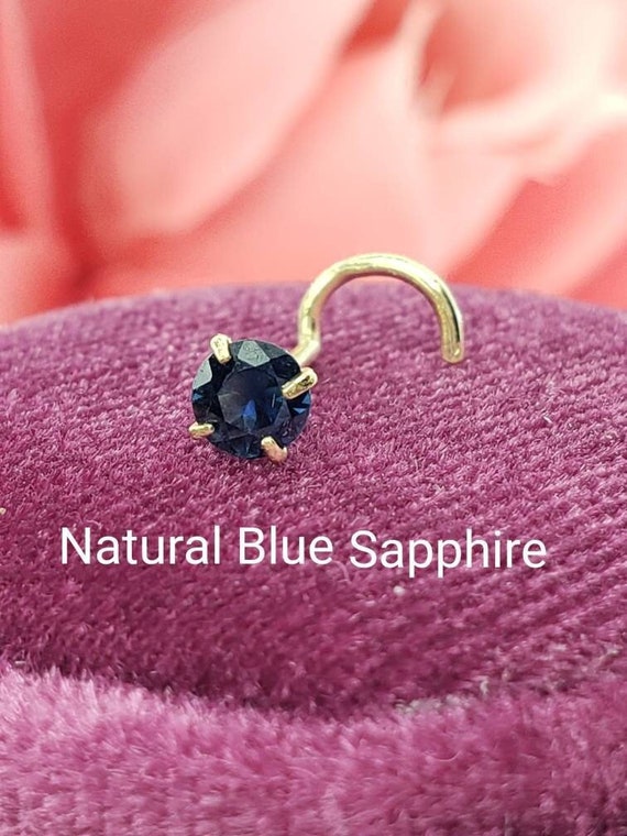 Sapphire septum ring deals