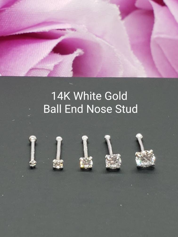 Diamond Nose Ring Bone For Women - EternalDia