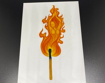 Matchstick 5x7 print