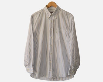 Camisa vintage Barbour Regular Fit com botões tamanho L