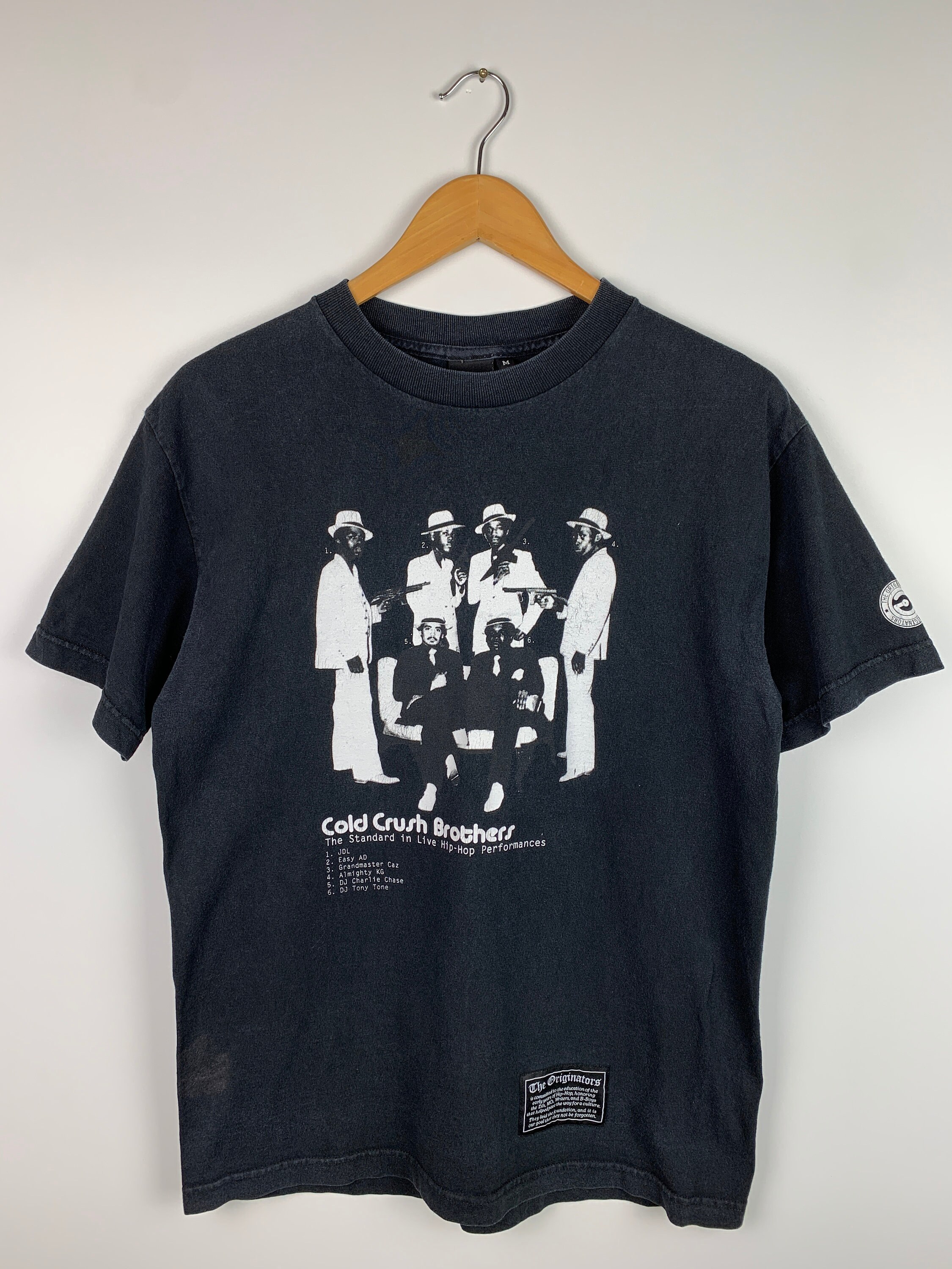 Rare Vintage 90s the Cold Crush Brothers T-shirt Made in USA Retro