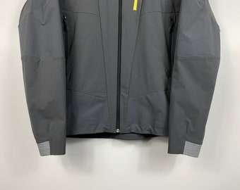 Mens Haglofs Skarn Hybrid Jacket Gray Outdoor Travel Hiking