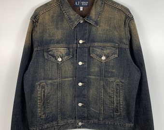 Armani jeans best sale denim jacket