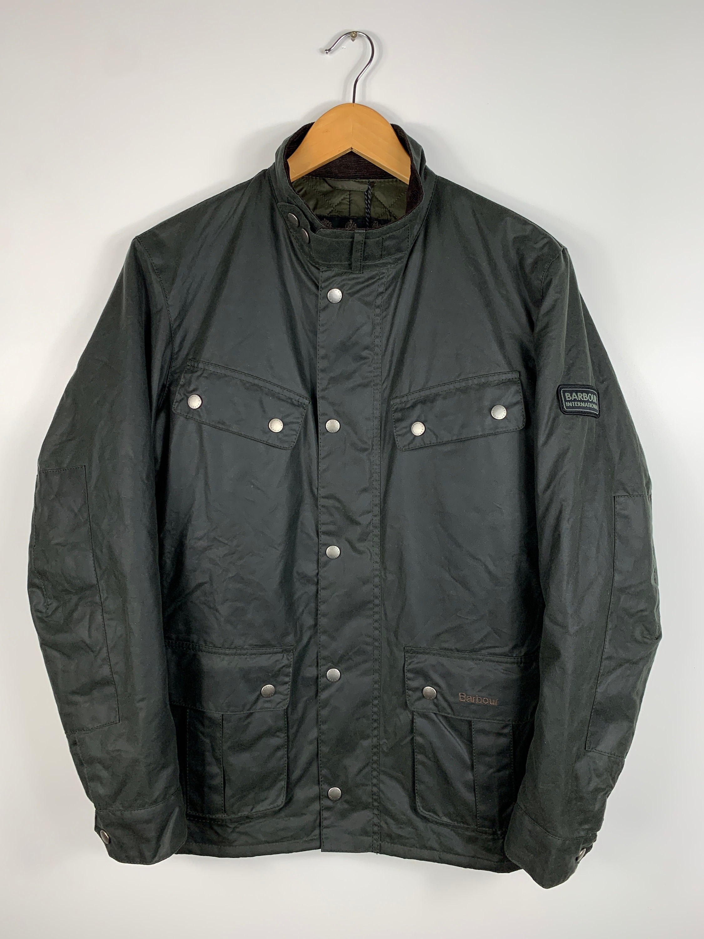 Barbour duke jacket mens Green on sale