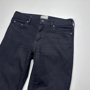 Womens Acne Studios Skin 5 Indie Jeans Navy Blue Size 27x32
