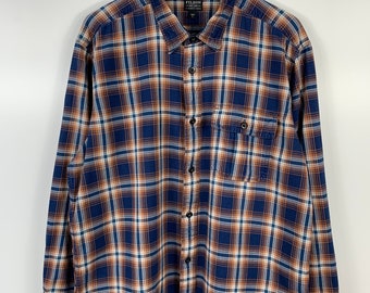 Chemise En Flanelle De Coton à Carreaux FILSON - Taille XXL (2XL) - Coupe Classique - Col Boutonné - Neuf Avec étiquettes