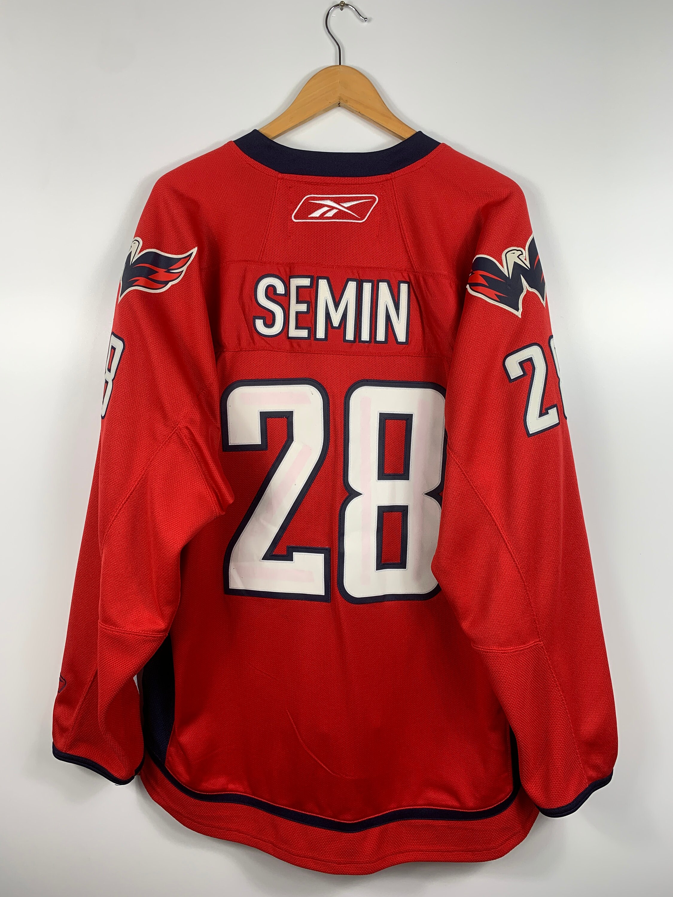 Reebok washington on sale capitals jersey