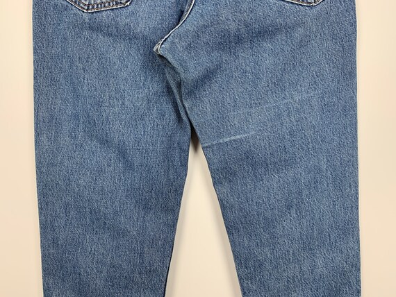 Mens Vintage Levis 550 Blue Denim Jeans Made In U… - image 6