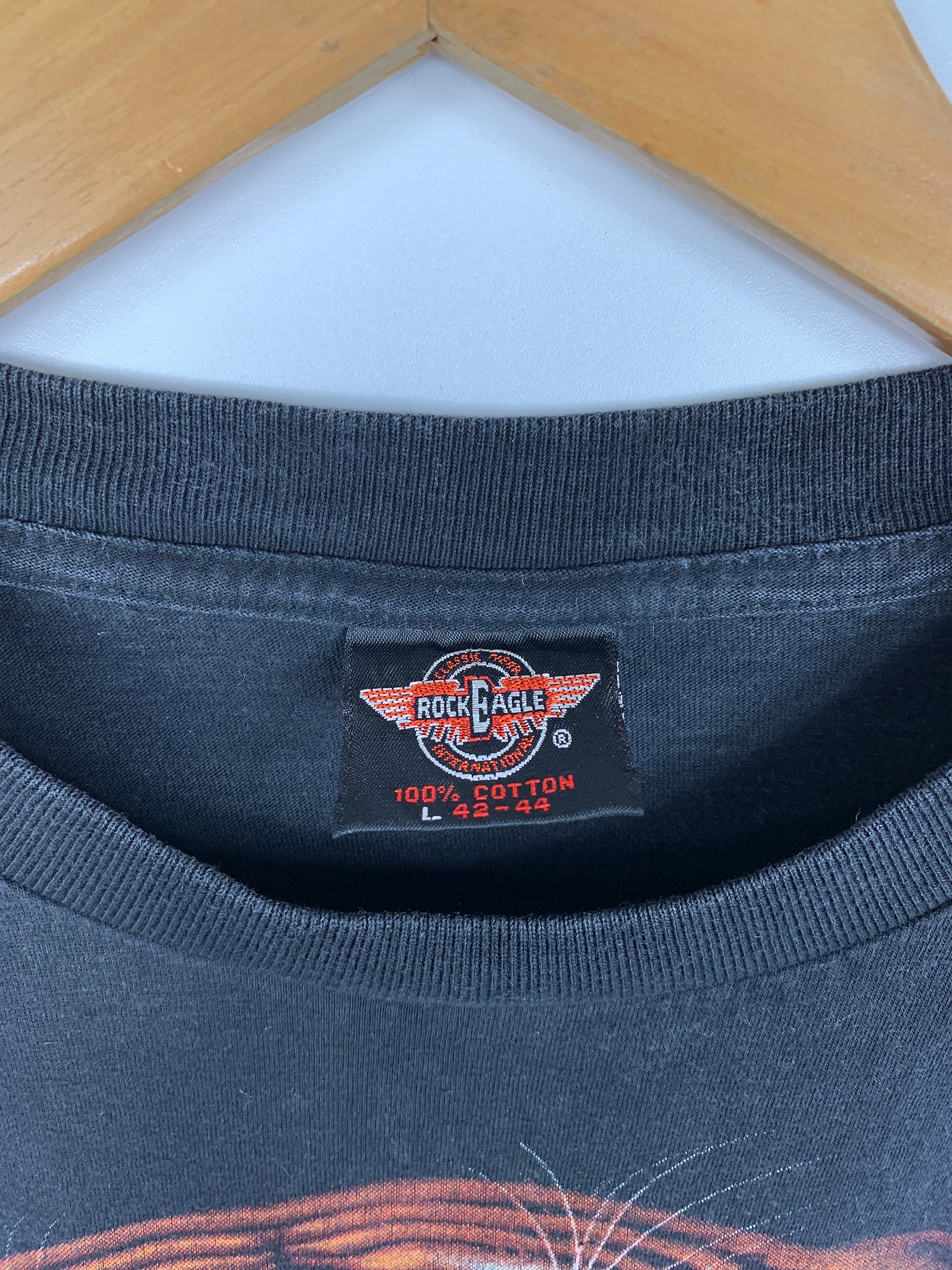 Vintage Rock Eagle Wild Forever Tiger Camiseta - España