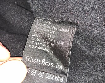 Mens Schott NYC Sleeveless Vest Lining 