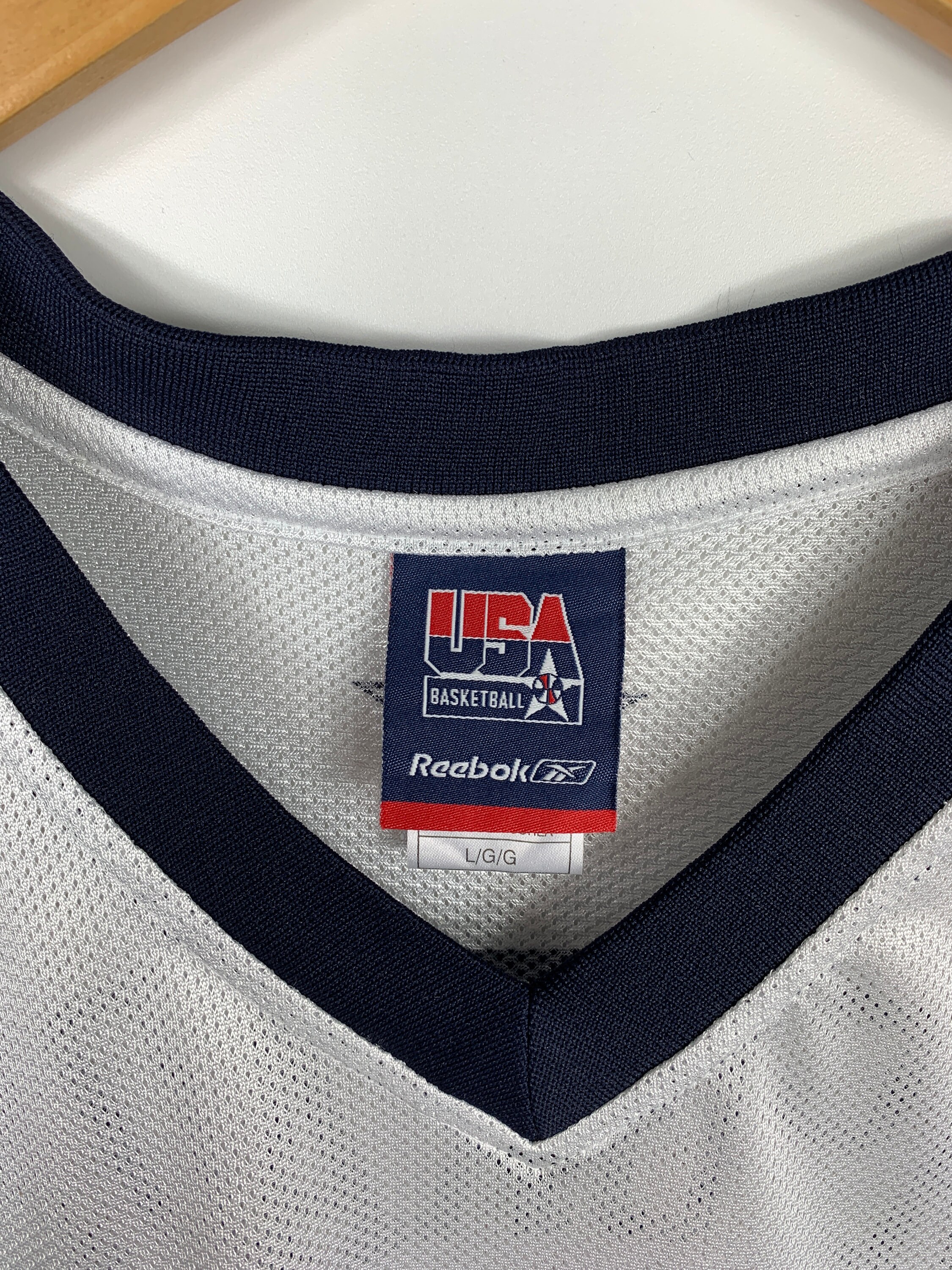 Vintage Reebok Team USA Basketball Jersey Tracy McGrady #6 Hombre