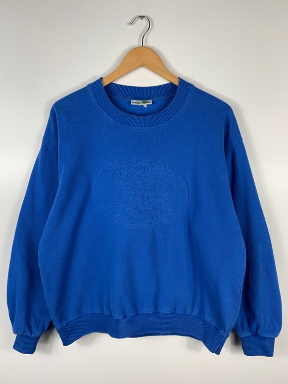 ヴィンテージ 90 年代 ラコステ スウェットシャツ 刺繍 ヴィンテージ 90 年代 ラコステ スウェットシャツ 刺繍