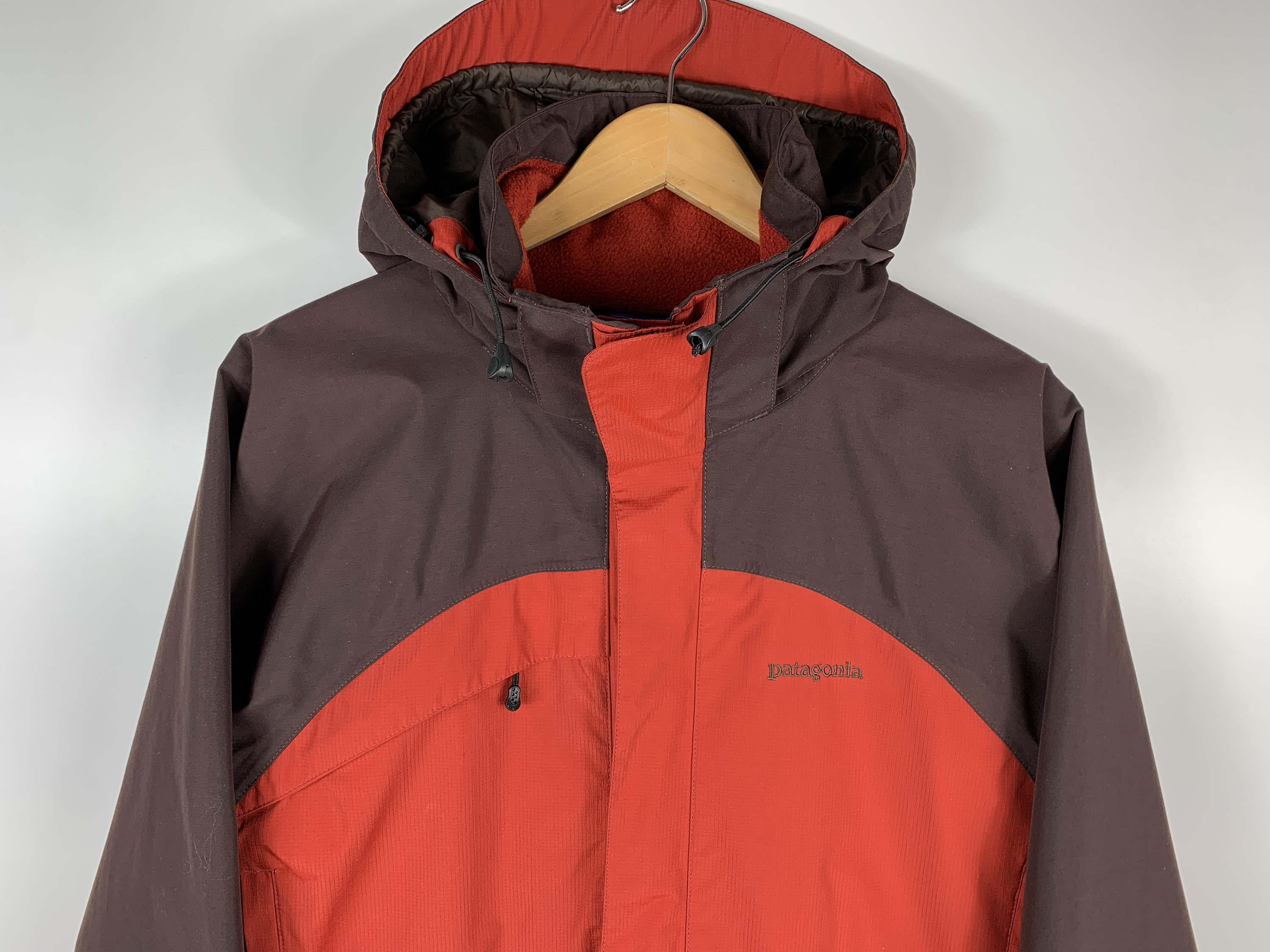Vintage Patagonia Gore-tex Storm Rain Outdoor Jacket Brown - Etsy