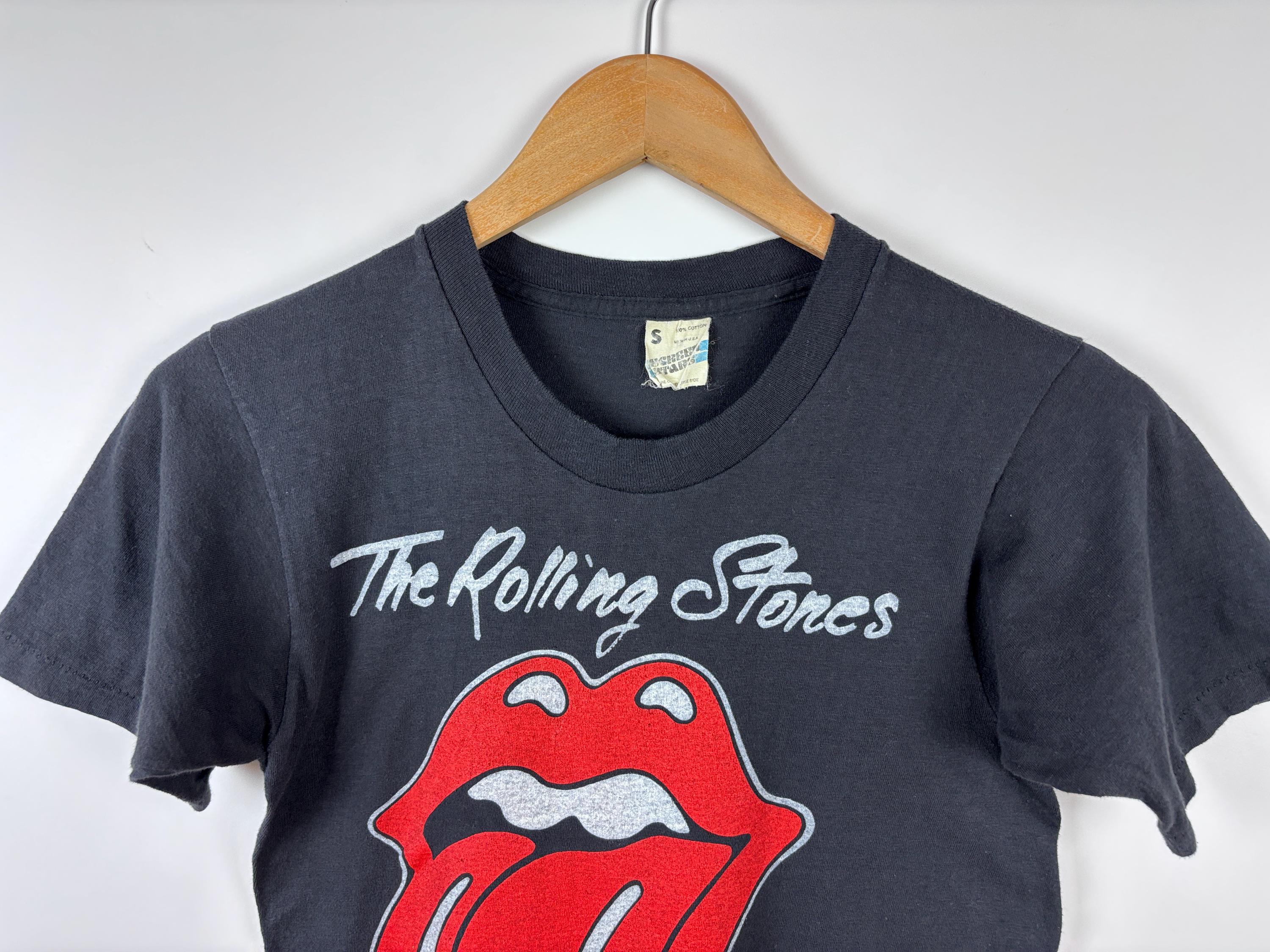 RARE Rolling Stones 1981-1982 World Tour T-shirt Screen Stars Made