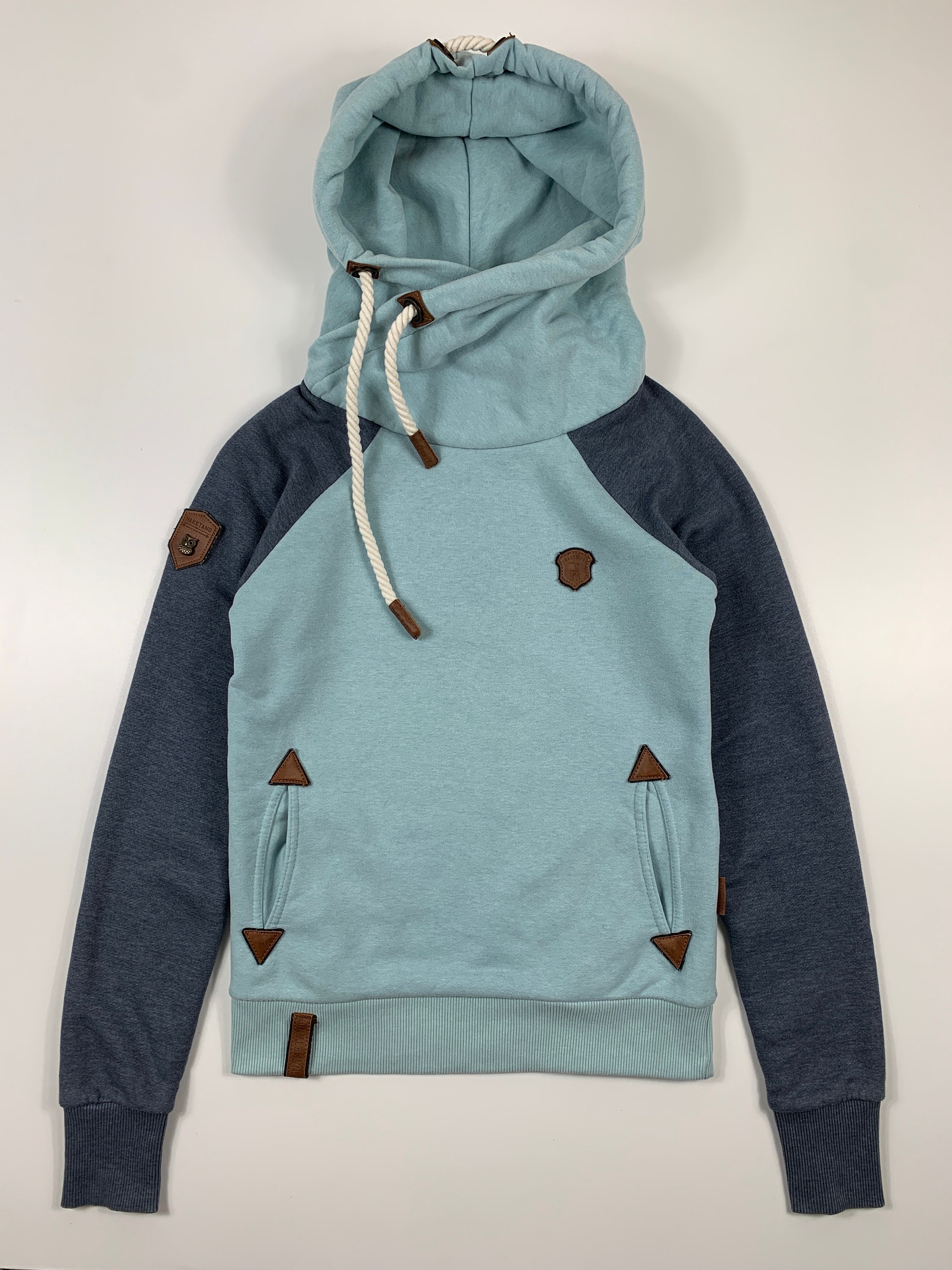 Womens NAKETANO Hoodie Sweatshirt Mint Jacketsize Etsy