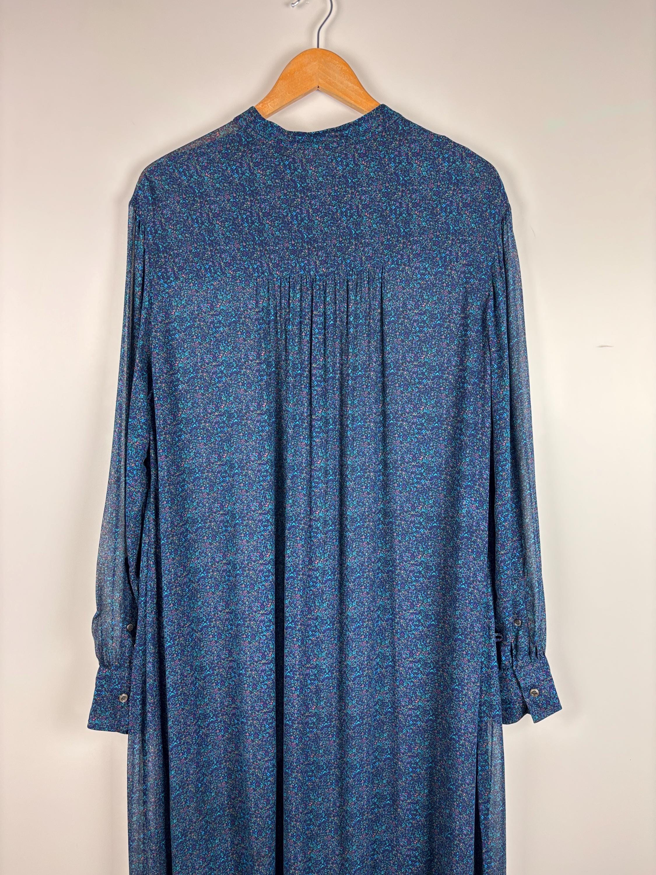 isabel marant etoile long dress Paule Embroidered Detail Cotton Maxi Dress (Women)