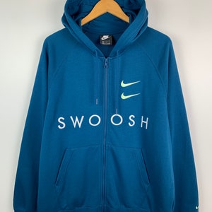 Mens Nike Sportswear Swoosh Full-Zip French Terry Hoodie Sweatshirt Size XL