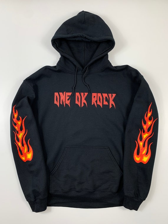 Mens One Ok Rock Band  Europe Tour 2018 Pullover … - image 6