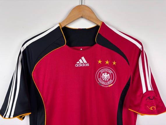 Germany World Cup 2006-2007-2008 Away Football Shirt Soccer Jersey