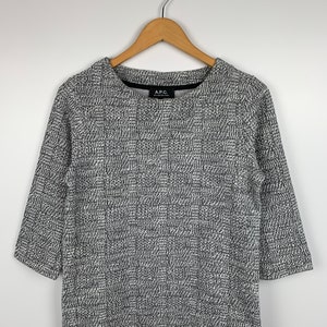 Womens A.P.C Lurex Cotton Sweater Size M