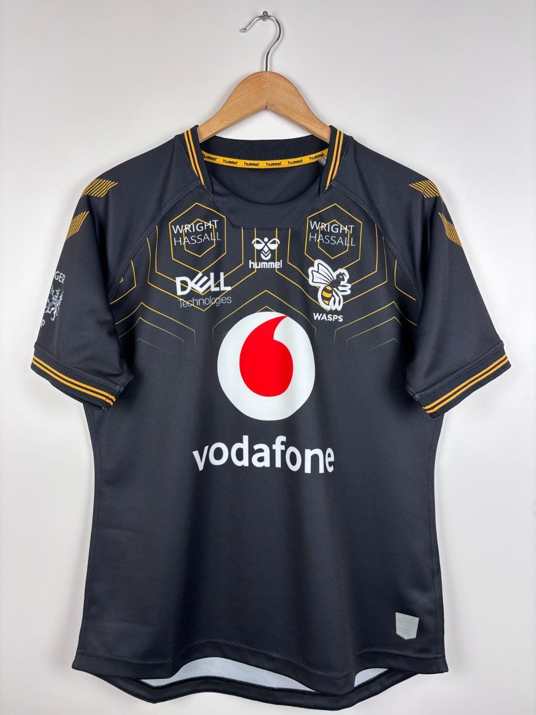 London Wasps 2021-2022 Rugby Shirt Hummel Jersey Womens Size 2XL