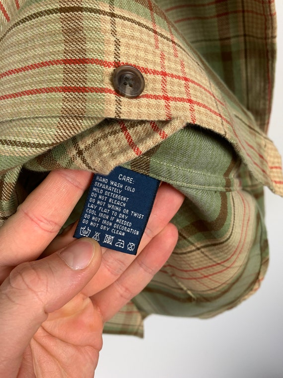 Womens Vintage Polo Ralph Lauren Plaid 