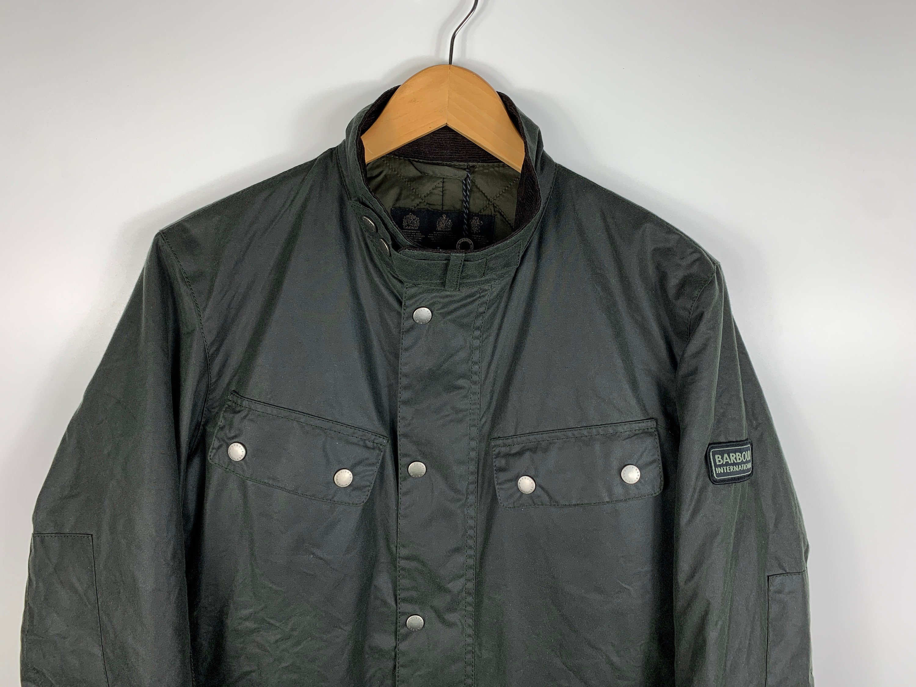 Barbour duke jacket mens Green sale